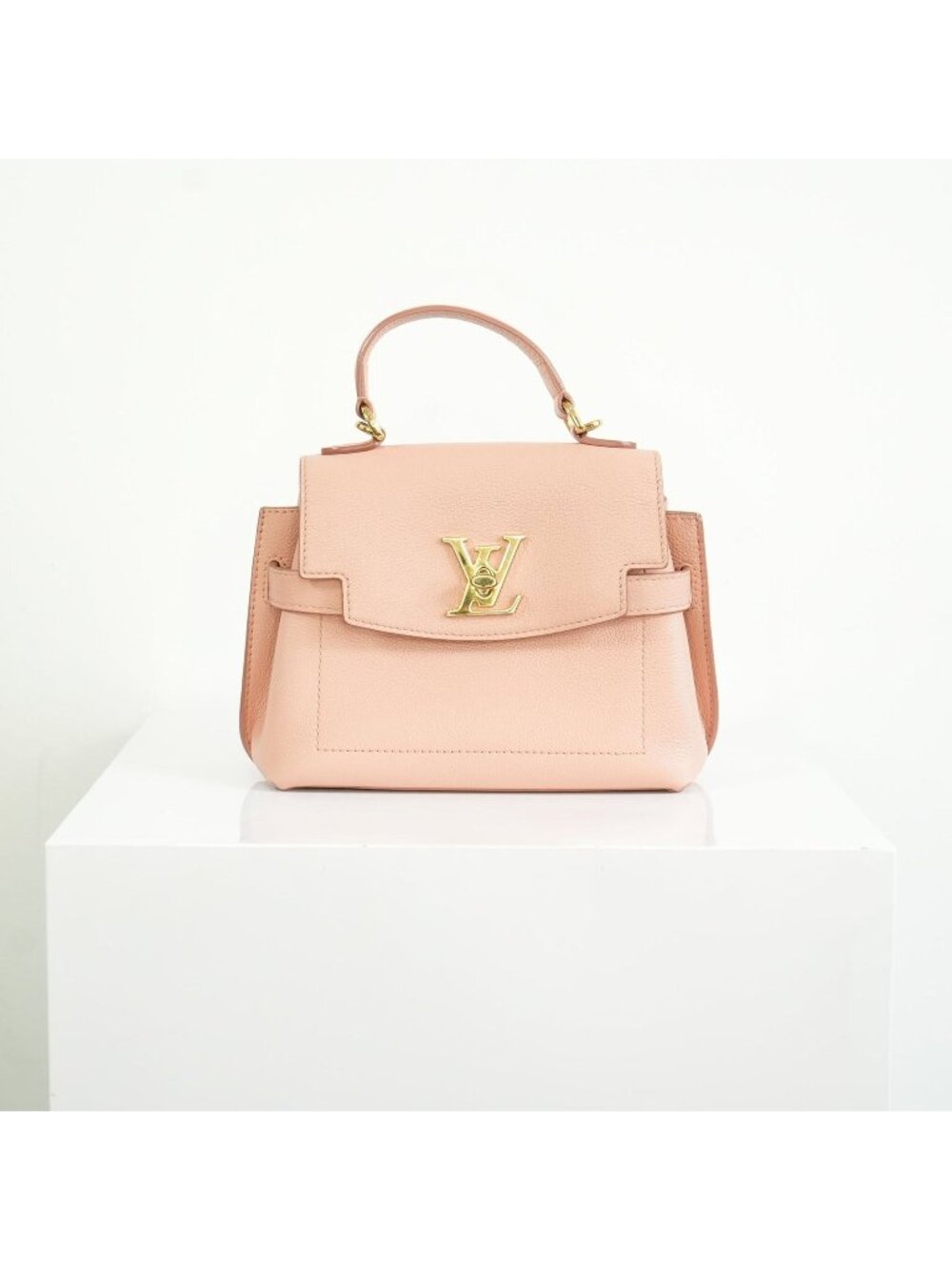 Louis Vuitton Pink Lockme Ever Mini Handbah FULL SET